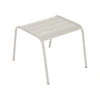 Table Basse / Repose-pieds FERMOB Monceau - Gris Argile -Mobilier De Jardin monceau table basse repose pieds gris argile