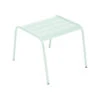 Table Basse / Repose-pieds FERMOB Monceau - Menthe Glaciale -Mobilier De Jardin monceau table basse repose pieds menthe glaciale