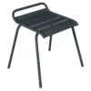 Tabouret De Jardin Empilable FERMOB Monceau - Carbone -Mobilier De Jardin monceau tabouret carbone