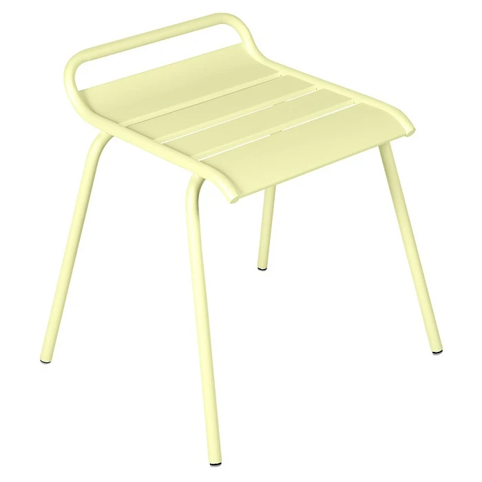 Tabouret De Jardin Empilable FERMOB Monceau - Citron Givré 3 Tabouret De Jardin Empilable FERMOB Monceau - Citron Givré