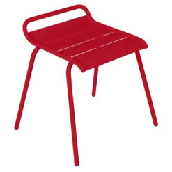 Tabouret De Jardin Empilable FERMOB Monceau - Piment