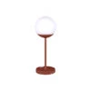 Lampe FERMOB Mooon! - Ocre Rouge -Mobilier De Jardin mooon lampe h41 lum froide ocre rouge