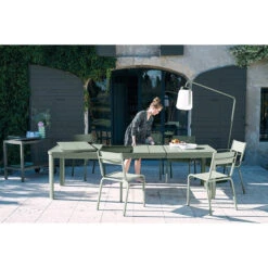 Table De Jardin 10 Personnes Avec 2 Rallonges FERMOB Oléron 155 / 255 X 100 Cm - Romarin -Mobilier De Jardin ol ron cactus maillane bookgss2020 sebastien erome 5 min 7