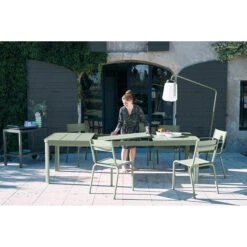 Table De Jardin 10 Personnes Avec 2 Rallonges FERMOB Oléron 155 / 255 X 100 Cm - Romarin -Mobilier De Jardin oleron cactus maillane bookgss2020 sebastien erome 2 min 7