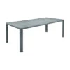Table De Jardin 10 Personnes FERMOB Oléron 205 X 100 Cm - Gris Orage -Mobilier De Jardin oleron table 205x100 gris orage