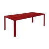 Table De Jardin 10 Personnes FERMOB Oléron 205 X 100 Cm - Piment -Mobilier De Jardin oleron table 205x100 piment 1