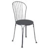 Chaise De Jardin Empilable FERMOB Opéra + - Carbone -Mobilier De Jardin opera chaise carbone 1