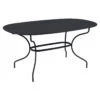 Table De Jardin Ovale 6 Personnes FERMOB Opéra + 160 X 90 Cm - Carbone -Mobilier De Jardin opera premium 160x90 carbone 1