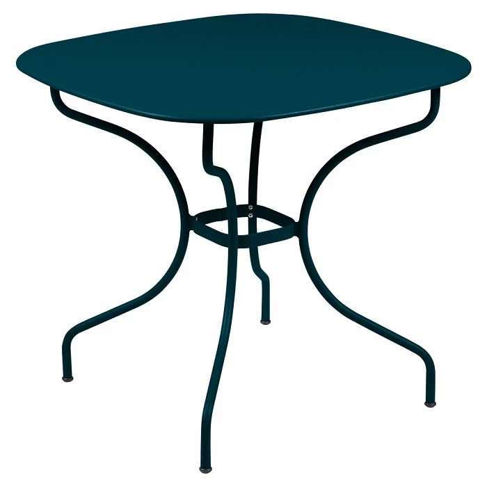 Table De Jardin 4 Personnes FERMOB Opéra + 82 X 82 Cm - Bleu Acapulco 3 Table De Jardin 4 Personnes FERMOB Opéra + 82 X 82 Cm - Bleu Acapulco