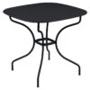 Table De Jardin 4 Personnes FERMOB Opéra + 82 X 82 Cm - Carbone -Mobilier De Jardin opera premium carronde carbone 1