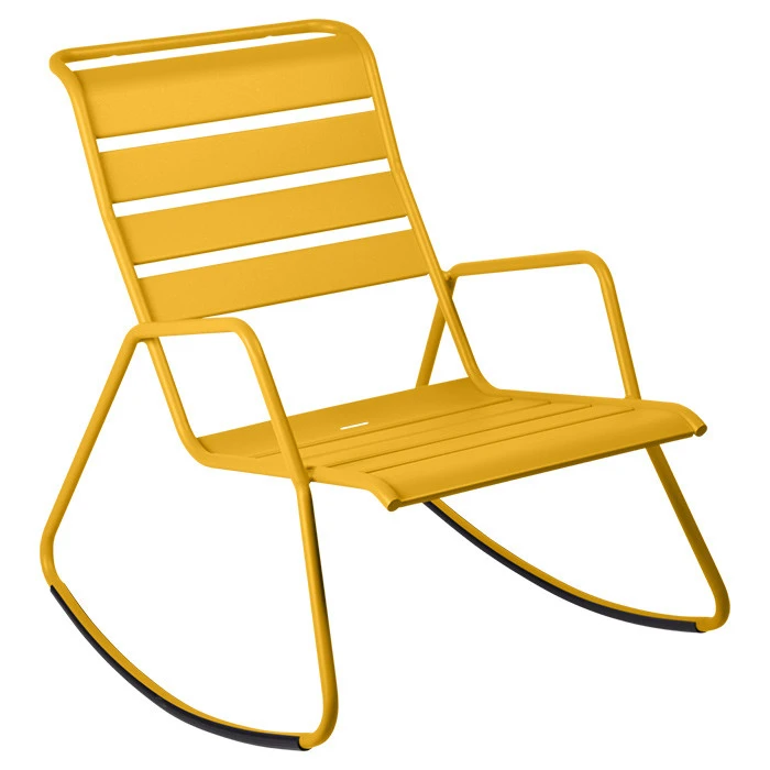 Rocking Chair FERMOB Monceau - Miel 3 Rocking Chair FERMOB Monceau - Miel