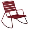 Rocking Chair FERMOB Monceau - Piment -Mobilier De Jardin rocking chair monceau fermob piment 1