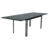 Table De Jardin 8 à 10 Personnes Avec Rallonge FERMOB Costa 160 / 240 X 90 Cm - Gris Orage -Mobilier De Jardin table costa 160 240 gris orage