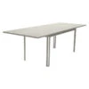 Table De Jardin 8 à 10 Personnes Avec Rallonge FERMOB Costa 160 / 240 X 90 Cm - Gris Argile -Mobilier De Jardin table costa 160 240 gris argile