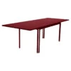 Table De Jardin 8 à 10 Personnes Avec Rallonge FERMOB Costa 160 / 240 X 90 Cm - Piment -Mobilier De Jardin table costa 160 240 piment