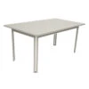 Table De Jardin 6 Personnes FERMOB Costa 160 X 80 Cm - Gris Argile -Mobilier De Jardin table costa 160 gris argile
