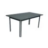 Table De Jardin 6 Personnes FERMOB Costa 160 X 80 Cm - Gris Orage 1 Table De Jardin 6 Personnes FERMOB Costa 160 X 80 Cm - Gris Orage -Mobilier De Jardin table costa 160 gris orage