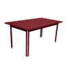 Table De Jardin 6 Personnes FERMOB Costa 160 X 80 Cm - Piment -Mobilier De Jardin table costa 160 piment